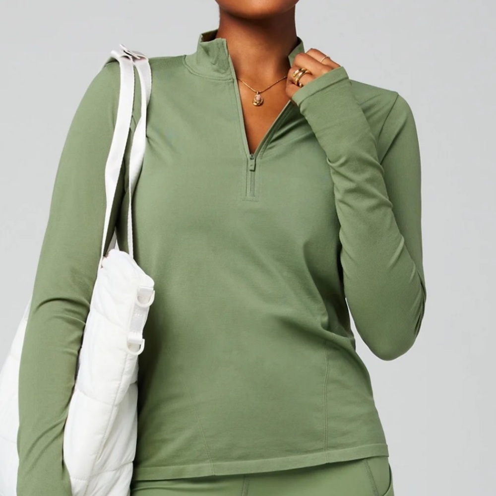 Fabletics Feather Tech+ Half-Zip Top